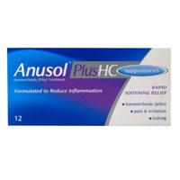 Anusol Plus Hc Suppositories