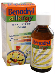 Benadryl Allergy Solution for Children 70ml