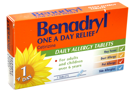 Benadryl One A Day Releif 7