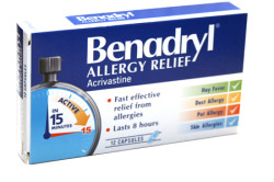 Benadryl Allergy Relief Capsules 24