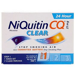 NIQUITIN CLEAR 21MG 7 DAY