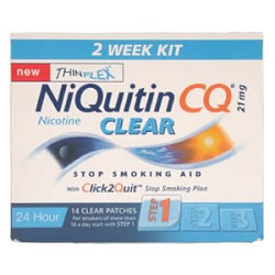 NIQUITIN CLEAR 21MG 14 DAYS