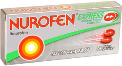 Nurofen Express 200mg Liquid Capsules (30)