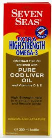 Seven Seas Extra High Strength Omega-3 Pure Cod Liver Oil