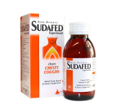 Sudafed Chesty Coughs with Decongestant Liquid 100ml
