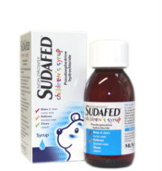 Sudafed Childrens Syrup 100ml