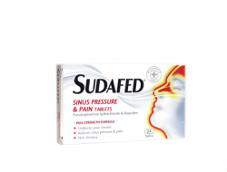 Sudafed Sinus Pressure and Pain Tablets 24