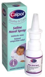 Calpol Soothe and Care Saline Nasal Spray 15ml