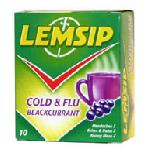 Lemsip Cold and Flu Blackcurrent 10 Sachet