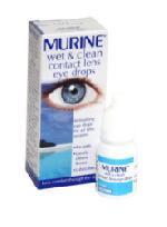 Murine Wet & Clean Contact Lens Eye Drops 10ml