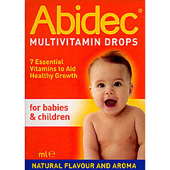 Abidec Multivitamin Drops 25ml