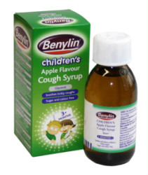 Benylin Childrens Apple Cough Syrup 125ml