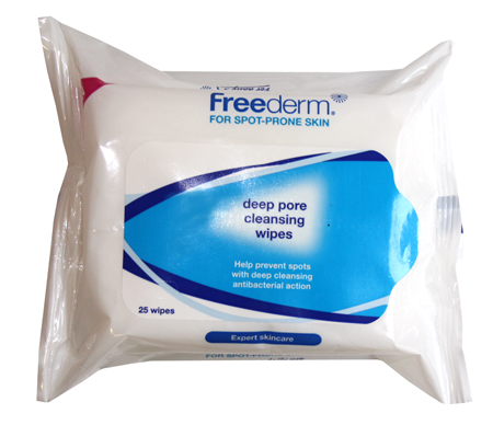 Freederm Deep Pore Cleansing Wipes 25