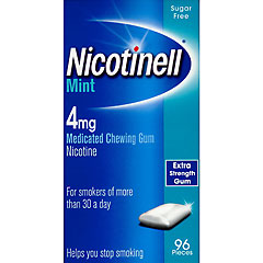 NICOTINELL GUM LIQUORICE 4MG 96