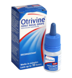 Otrivine Adult Nasal Drops 10ml