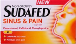 Sudafed Blocked Nose and Sinus Capsules 16