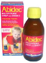 Abidec Multivitamin Syrup With Omega 3