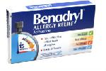 Benadryl Allergy Relief Capsules 24