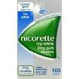 NICORETTE ICY WHITE GUM 2MG 105 Pieces