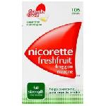 NICORETTE FRESHFRUIT GUM 4MG 105