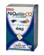 NIQUITIN GUM MINT 4MG 96 Pieces