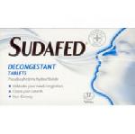 Sudafed Decongestant Tablets 12s