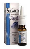 Sudafed Decongestant Nasal Spray 15ml