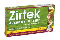 Zirtek Allergy Relief Tablets 7